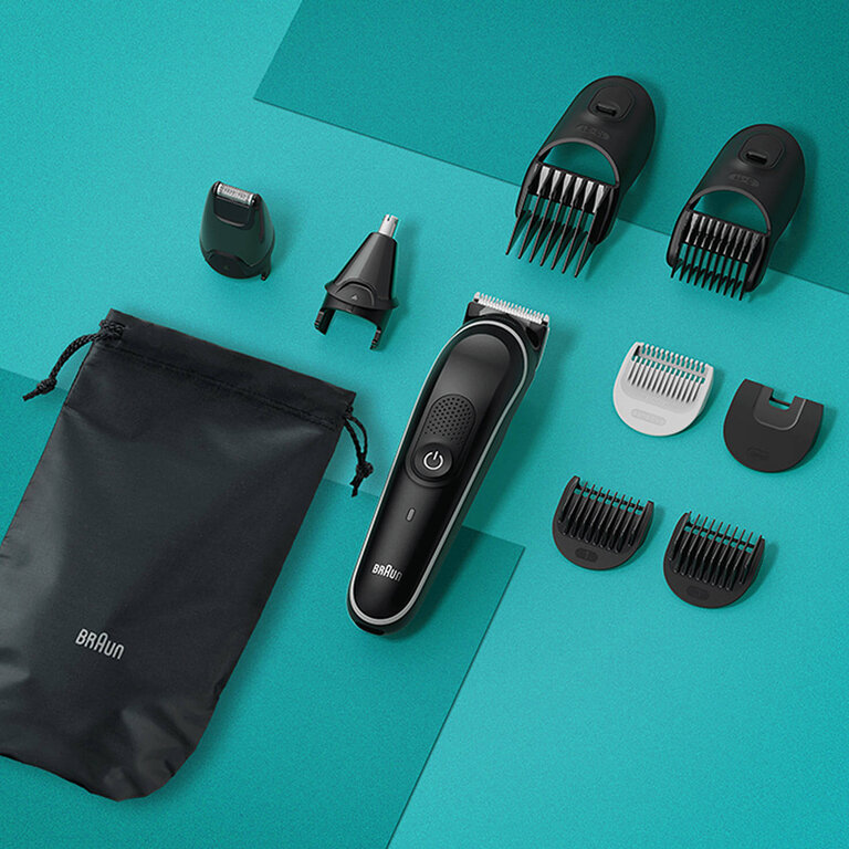 Braun Multigroomer MGK 5420 – Vsestranski komplet za moško nego