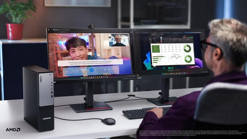 Lenovo odklepa novo raven produktivnosti in ustvarjalnosti z osebnimi računalniki Copilot+