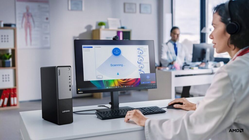 Lenovo odklepa novo raven produktivnosti in ustvarjalnosti z osebnimi računalniki Copilot+, ki jih poganjajo procesorji AMD Ryzen™ AI Lenovo odklepa novo raven produktivnosti in ustvarjalnosti z osebnimi računalniki Copilot+